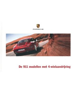 2012 PORSCHE 911 ALLRADMODELLE HARDCOVER PROSPEKT NIEDERLÄNDISCH