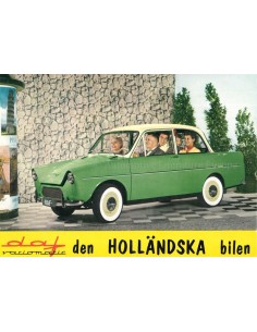 1959 DAF VARIOMATIC LEAFLET SWEDISH