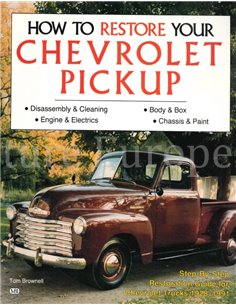 HOW TO RESTORE YOUR CHEVROLET PICKUP, STEP-BY-STEP RESTORATION GUIDE FOR CHEVROLET TRUCKS 1928 - 1991