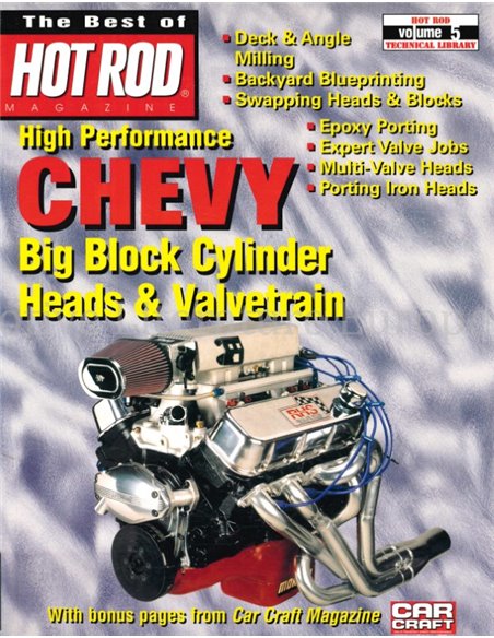 HIGH PERFORMANCE CHEVY BIG BLOCK CYLINDER HEADS & VALVETRAIN (THE BEST OF HOT ROD MAGAZINE)