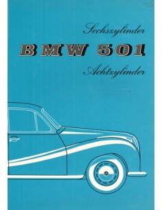 1957 BMW 501 BROCHURE DUITS