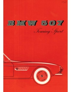 1957 BMW 507 BROCHURE GERMAN