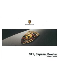 2007 PORSCHE 911 | CAYMAN | BOXSTER GARANTIE & WARTUNG DEUTSCH