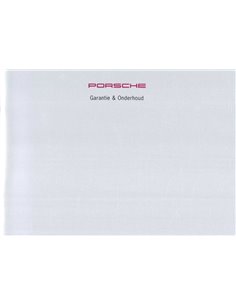 1996 PORSCHE 911 GARANTIE & WARTUNG NIEDERLÄNDISCH