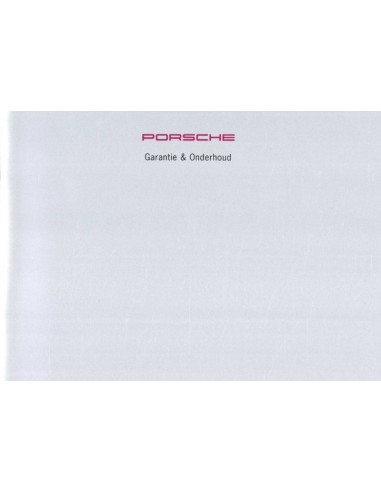 1996 PORSCHE 911 GARANTIE & ONDERHOUD NEDERLANDS