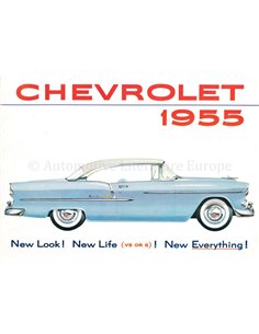 1955 CHEVROLET PROGRAMMA BROCHURE ENGELS