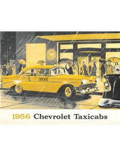 1956 CHEVROLET TAXICABS BROCHURE ENGLISH (US)