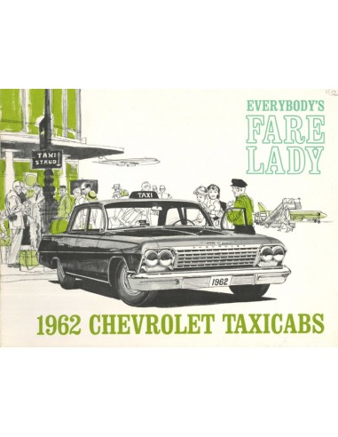 1962 CHEVROLET TAXICABS BROCHURE ENGLISH (US)
