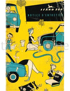 1965 ISARD T 300  BETRIEBSANLEITUNG FRANZÖSISCH