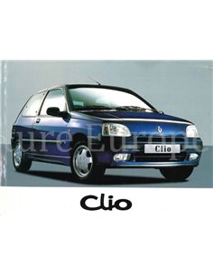 1996 RENAULT CLIO BETRIEBSANLEITUNG ENGLISCH