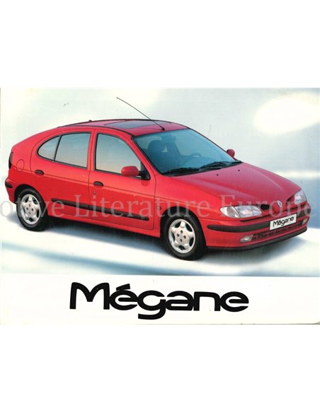 1996 RENAULT MEGANE INSTRUCTIEBOEKJE DUITS