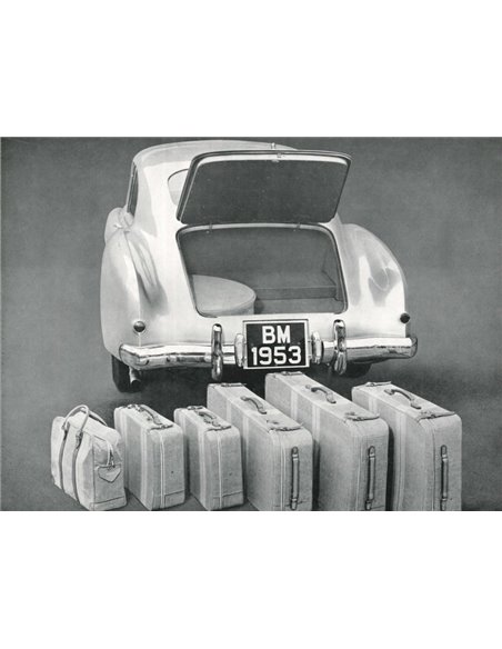 1952 BENTLEY CONTINENTAL BROCHURE ENGLISH