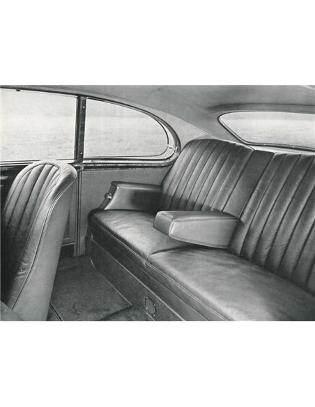 1952 BENTLEY CONTINENTAL BROCHURE ENGELS