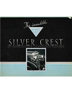 1937 ALVIS SILVER CREST BROCHURE ENGELS
