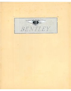 1951 BENTLEY MARK VI BROCHURE ENGLISH