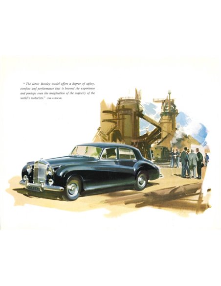 1955 BENTLEY S SERIES BROCHURE ENGELS