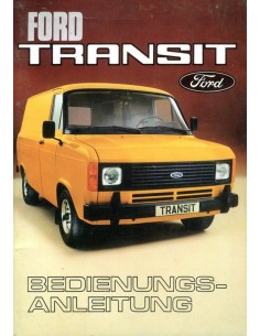 1980 FORD TRANSIT INSTRUCTIEBOEKJE DUITS