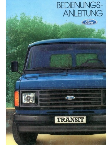 1984 FORD TRANSIT INSTRUCTIEBOEKJE DUITS
