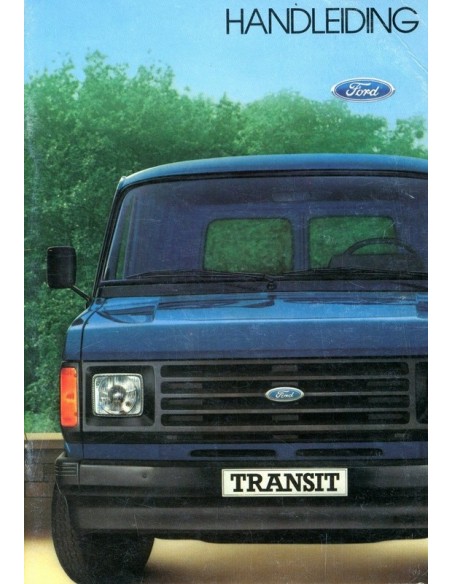 1984 FORD TRANSIT INSTRUCTIEBOEKJE NEDERLANDS