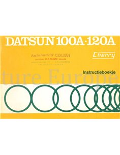 1976 DATSUN 100A | 120A (CHERRY) OWNERS MANUAL DUTCH