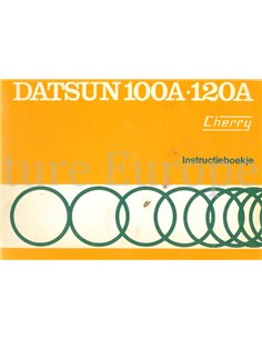 1975 DATSUN 100A | 120A (CHERRY) OWNERS MANUAL DUTCH