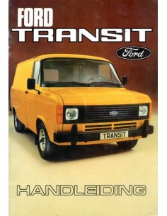 1979 FORD TRANSIT INSTRUCTIEBOEKJE NEDERLANDS