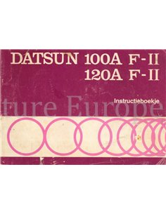 1976 DATSUN 100A F-II | 120A F-II OWNERS MANUAL DUTCH