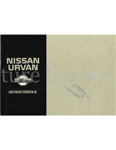 1994 NISSAN URVAN (E24 SERIE) INSTRUCTIEBOEKJE NEDERLANDS