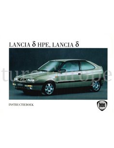 1996 LANCIA DELTA & HPE INSTRUCTIEBOEKJE NEDERLANDS