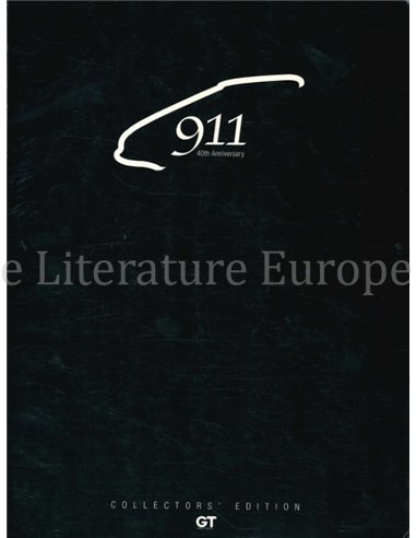 911, 40TH ANNIVERSARY ( COLLECTORS EDITION, GT PURELY PORSCHE)