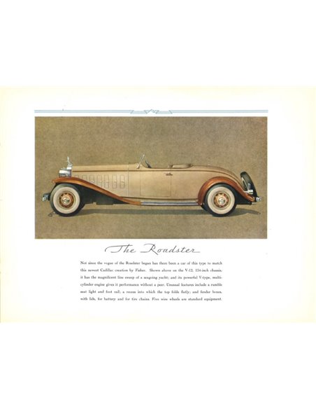 1932 LA SALLE RANGE BROCHURE ENGLISH 