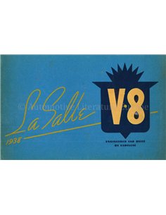 1938 LA SALLE V-8 PROSPEKT ENGLISCH 