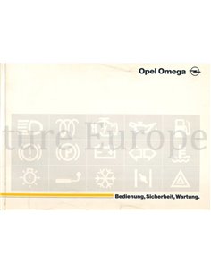 1994 OPEL OMEGA OWNERS MANUAL GERMAN