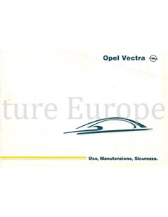 1997 OPEL VECTRA OWNERS MANUAL ITALIAN