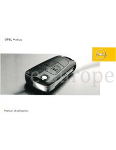 2007 OPEL MERIVA OWNERS MANUAL FRENCH