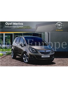 2010 OPEL MERIVA INFOTAINMENT SYSTEM SPANISH