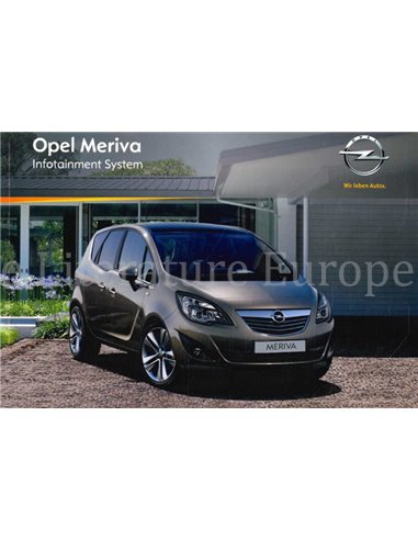 2010 OPEL MERIVA INFOTAINMENT SYSTEM SPAANS