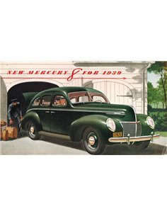 1939 MERCURY 8 PROSPEKT ENGLISCH