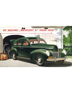 1939 MERCURY 8 BROCHURE NEDERLANDS