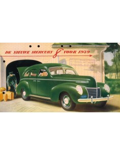 1939 MERCURY 8 BROCHURE DUTCH