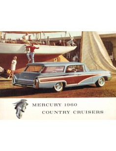 1960 MERCURY COUNTRY CRUISERS RANGE BROCHURE ENGLISH