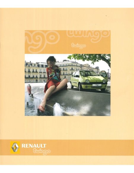 2004 RENAULT TWINGO BROCHURE NEDERLANDS