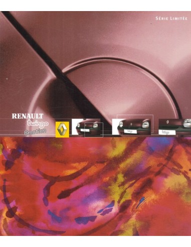 2003 RENAULT TWINGO EMOTION BROCHURE NEDERLANDS