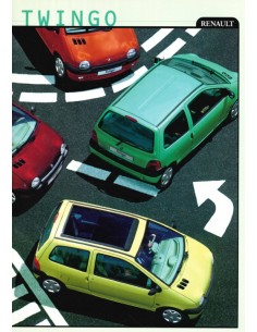 2000 RENAULT TWINGO BROCHURE NEDERLANDS