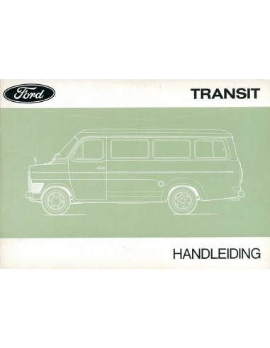 1970 FORD TRANSIT INSTRUCTIEBOEKJE NEDERLANDS