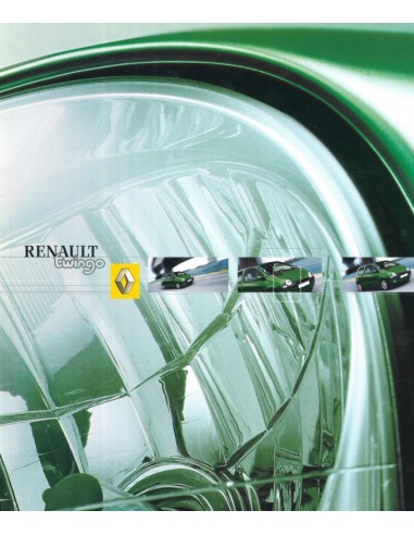 2001 RENAULT TWINGO BROCHURE NEDERLANDS