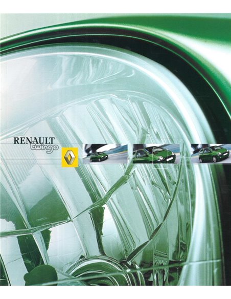 2001 RENAULT TWINGO BROCHURE NEDERLANDS