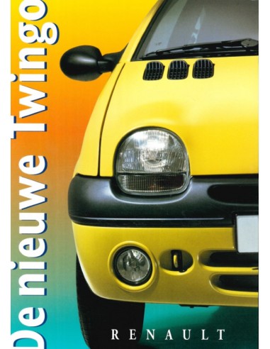 1999 RENAULT TWINGO PROSPEKT NIEDERLÄNDISCH