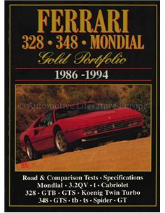 FERRARI 328 - 348 - MONDIAL GOLD PORTFOLIO 1986 - 1994 