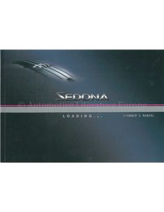 2004 KIA SEDONA BETRIEBSANLEITUNG ENGLISCH